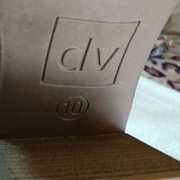 DV by Dolce Vita Perforated Ankle Booties – Taupe – 3.5" Heel – 10 - Picture 11 of 14